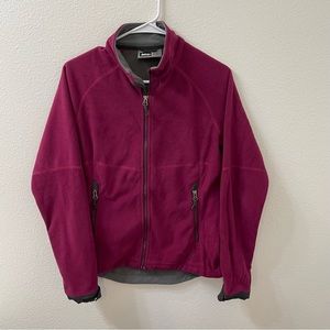 REI full zip jacket pink small
